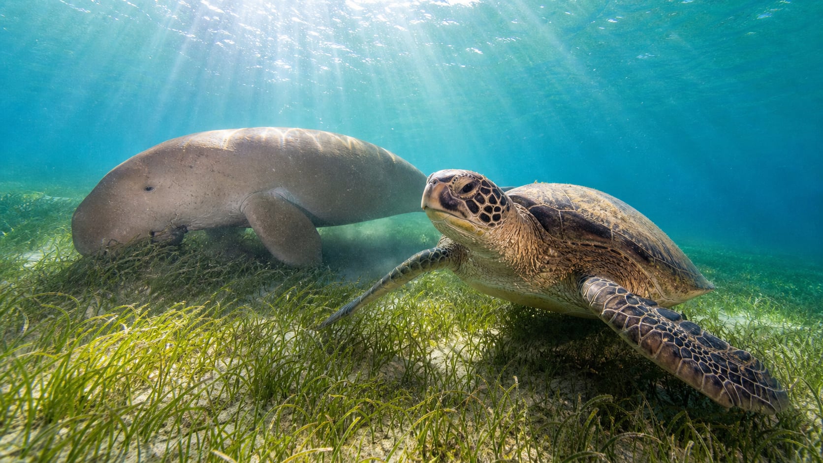 Abu Dabbab: Schwimmen mit Dugongs & Schildkröten