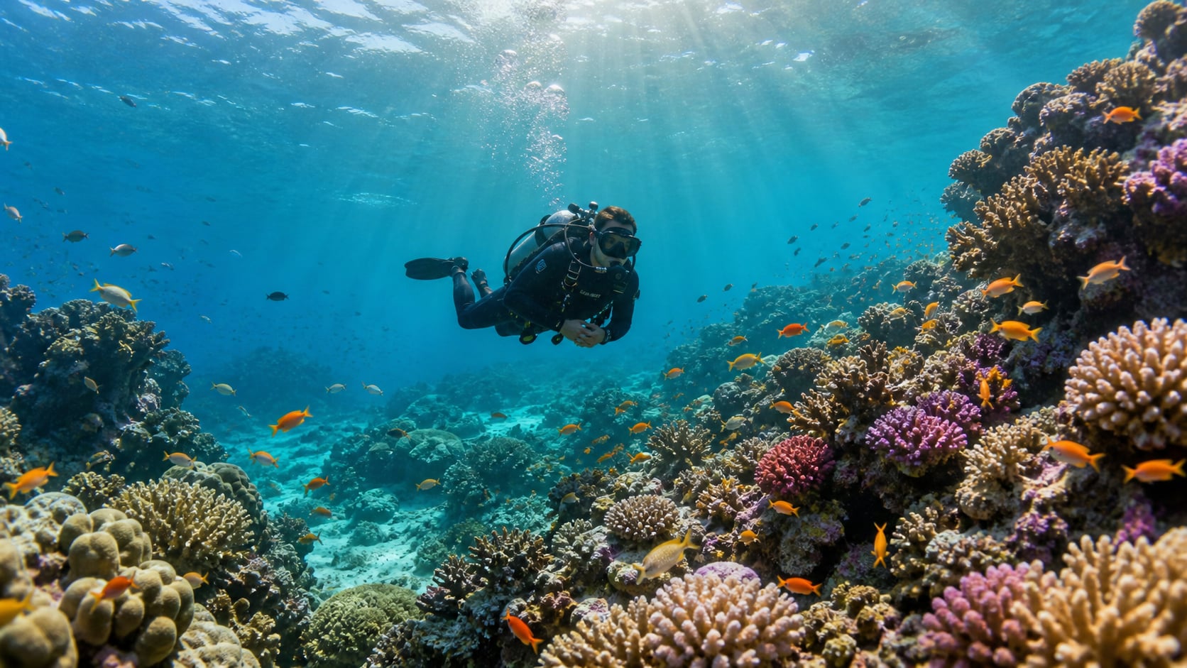 Tauchen in Hurghada: Hausriffe, Tagesboote & Wracks
